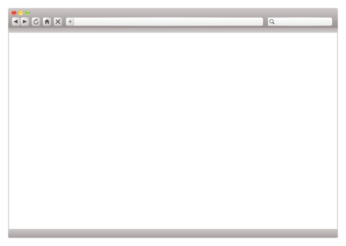 Browser window website page web Royalty Free Vector Image