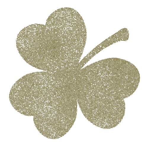 Four Leaf Clover Seamless Pattern Royalty Free Vector Vectorstock