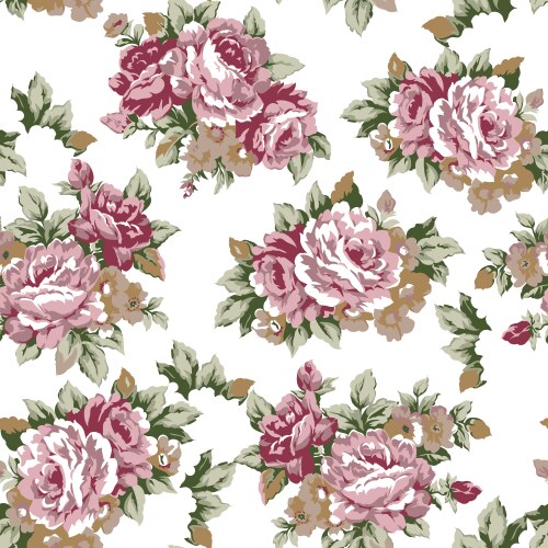 Shabroses vintage seamless pattern Vector Image