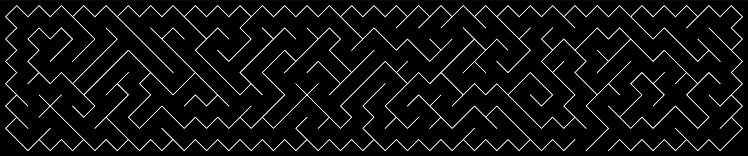 Seamless pattern with maze monochrome abstract vector image