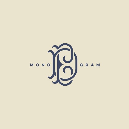 Blooming floral initial q monogram and logo Vector Image