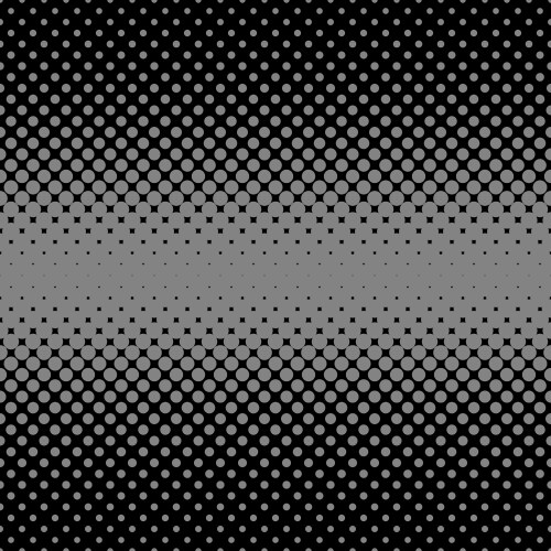 Halftone dot pattern background - design from vector image