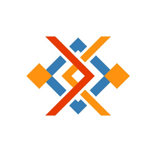 Indigenous native frame design Royalty Free Vector Image