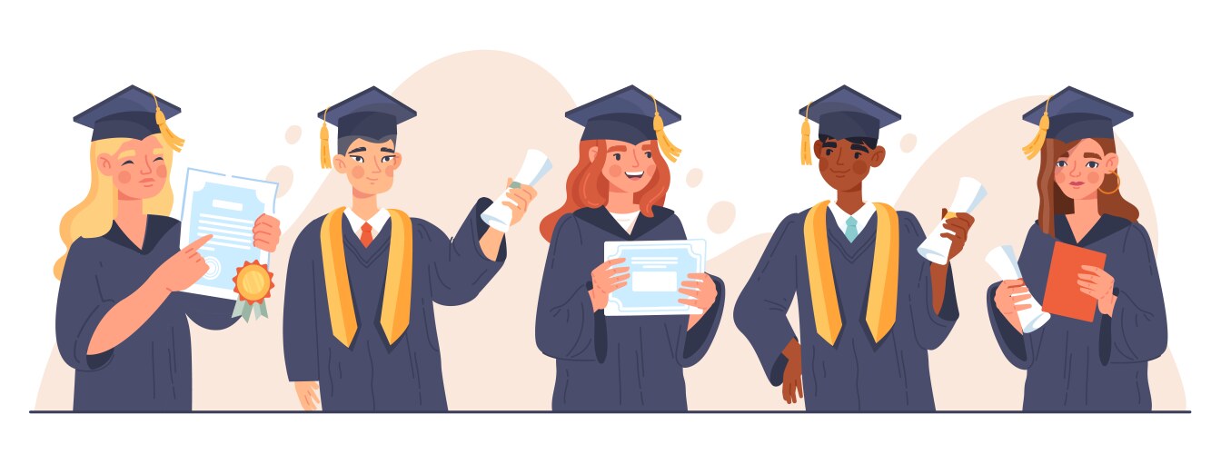 Happy Children Back to School Royalty Free Vector Image