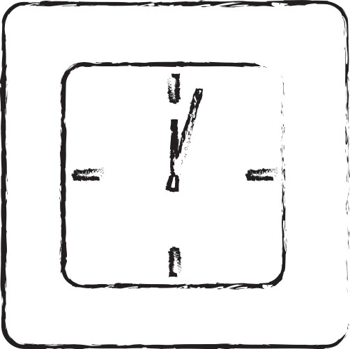 Square watch face Vector Images & Graphics for Commercial Use | VectorStock