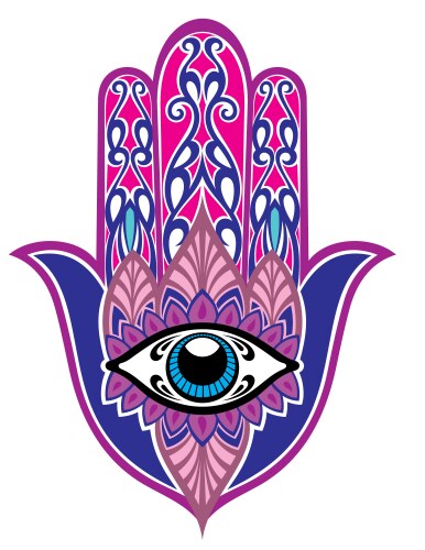 Hamsa symbol Vector Image