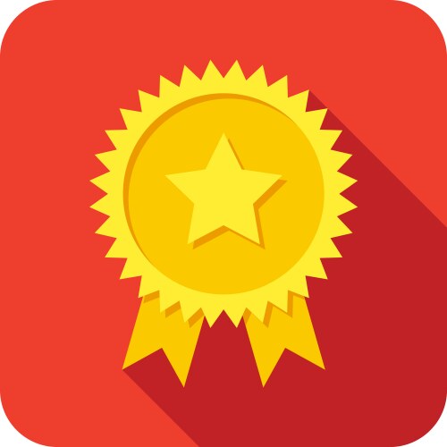 Award stylish icon vector image