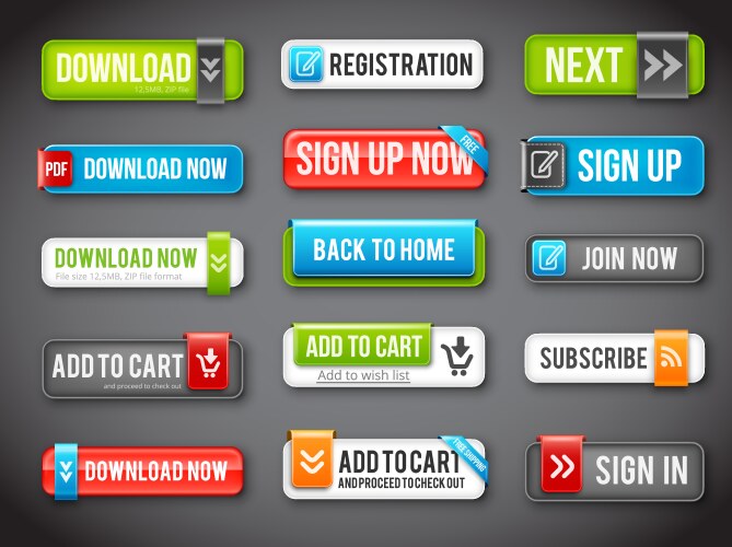 Buttons Vector Images (over 2.6 million)