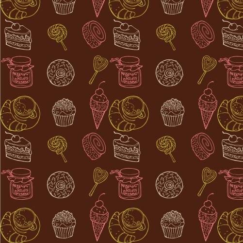 Floral seamless pattern Royalty Free Vector Image