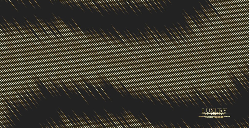 Abstract background with gold line wave luxury Vector Image