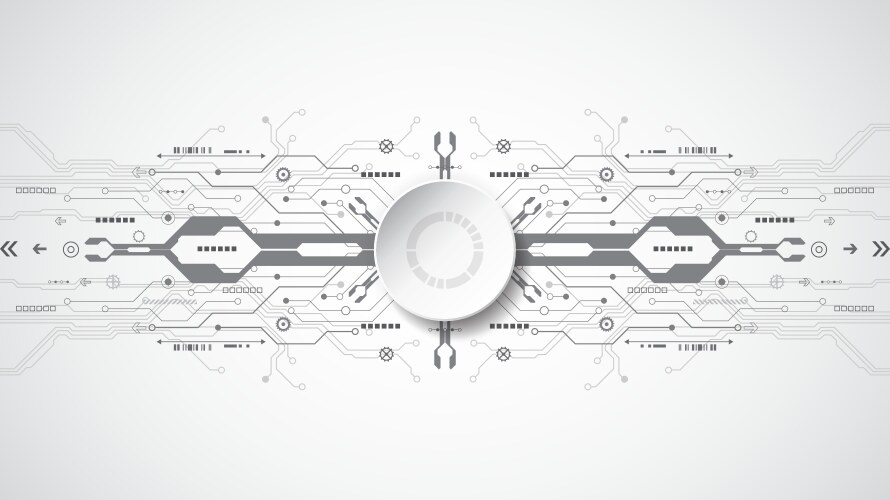 High Tech Background White Vector Images (over 3,600)