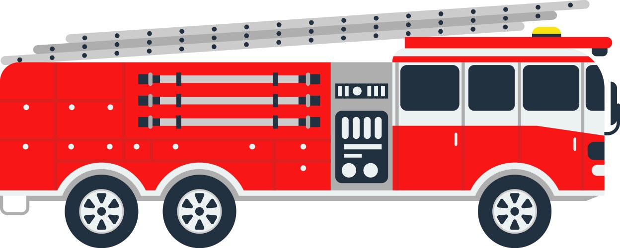 Fire truck Royalty Free Vector Image - VectorStock