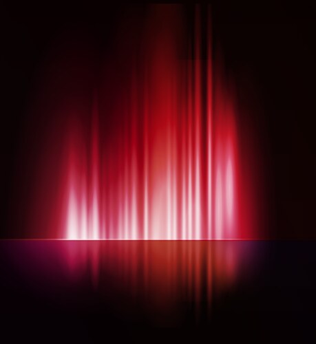 Abstract dark background with shiny light lines vector image