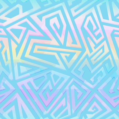 Diagonal labyrinth seamless pattern Royalty Free Vector