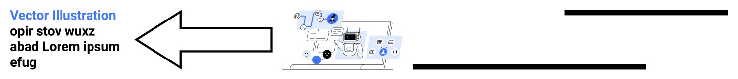 Digital workflow with arrows connecting data vector image