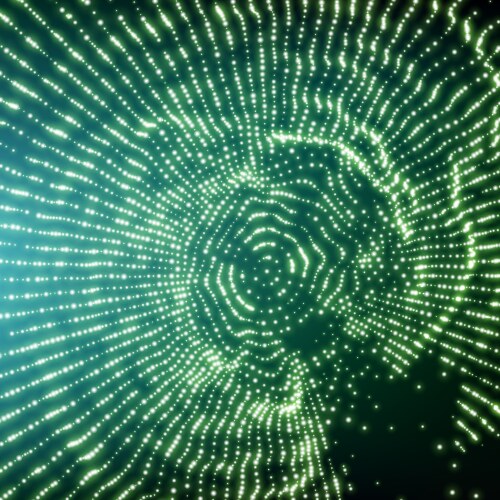 Cobweb or spider web network background 3d vector image