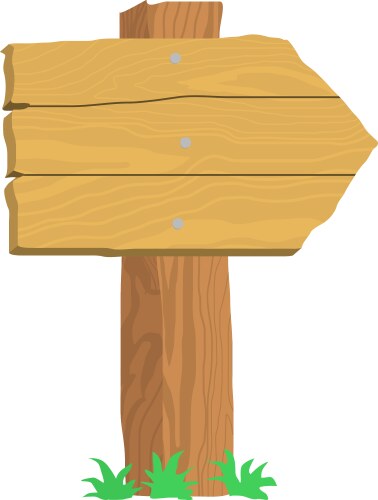 Blank arrow sign design Royalty Free Vector Image