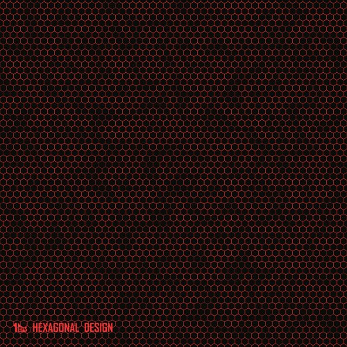 Abstract hexagonal pattern design futuristic vector image