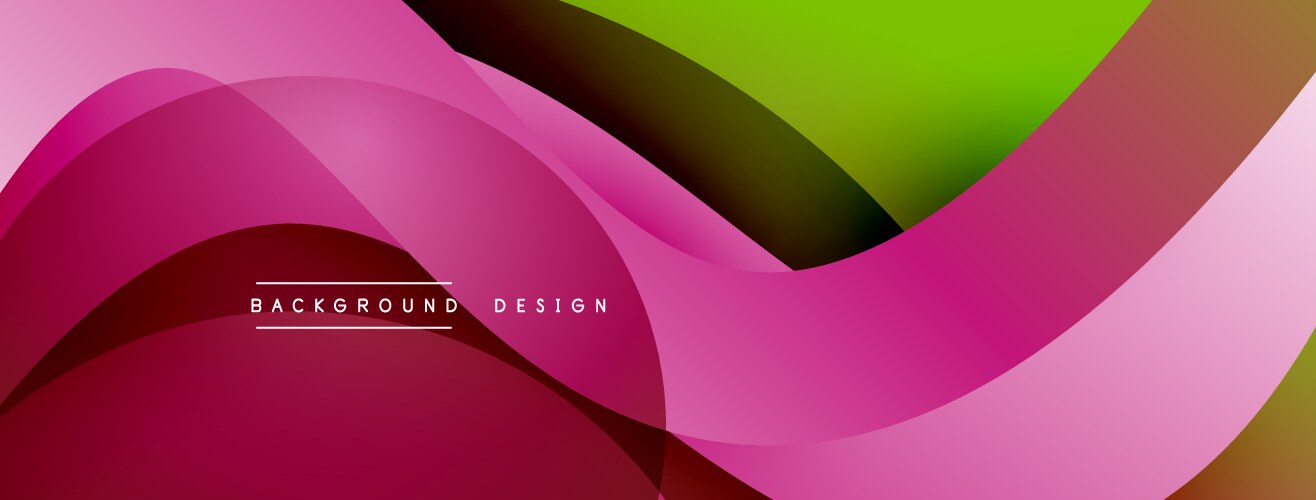 Abstract overlapping lines and circles geometric vector image