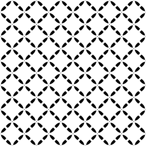 Seamless pattern diagonal lattice texture vector image