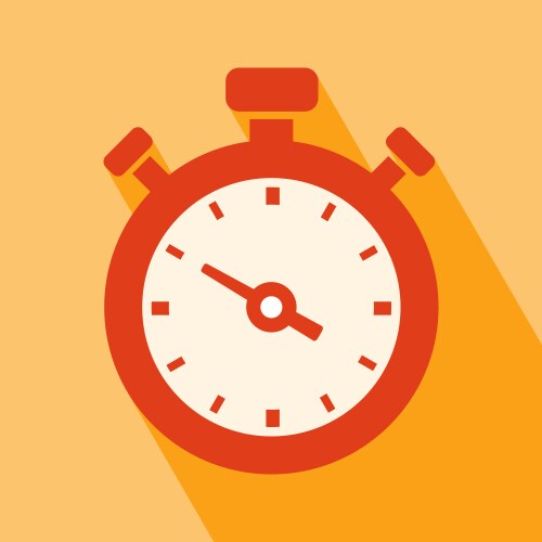 48 Hours Clock Icon In Comic Style Timer Vector Image