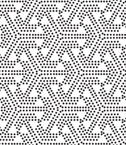 Halftone seamless pattern Royalty Free Vector Image