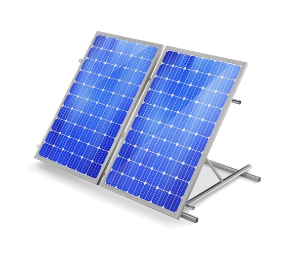 Solar panel isometric 3d icon Royalty Free Vector Image