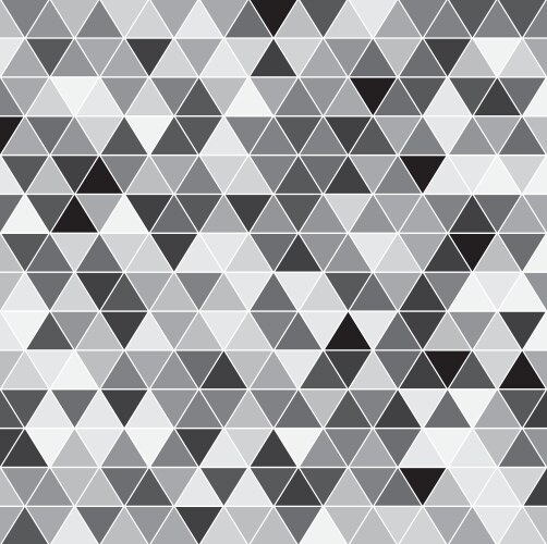 Gold triangle grid seamless pattern Royalty Free Vector