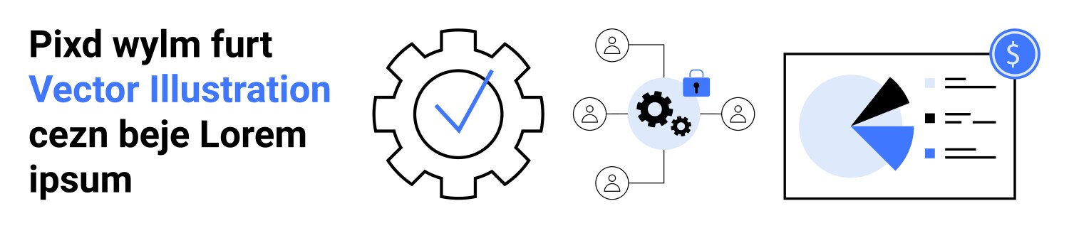 Workflow optimization with gear data sharing vector image