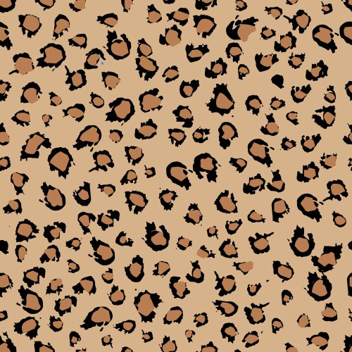 Leopard print seamless Royalty Free Vector Image