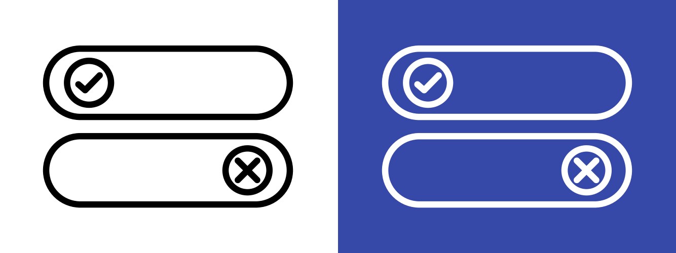 Boolean function icon ideal for programming vector image
