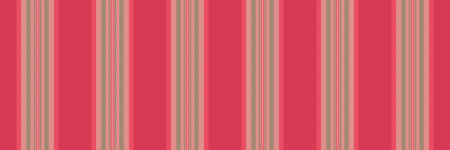 Red & White Stripe Bedding Pattern Vector Image