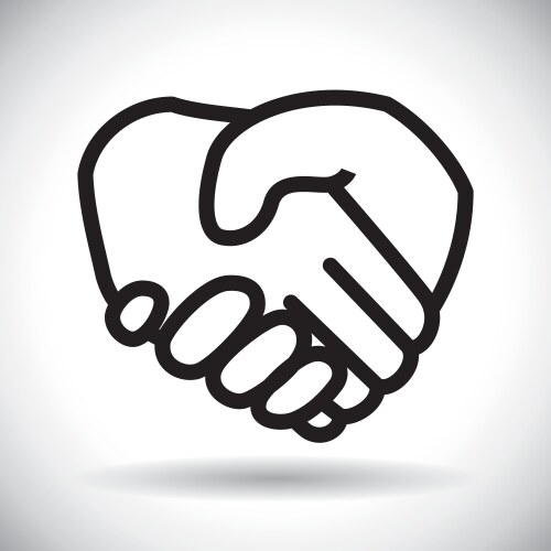 Handshake Vector Image