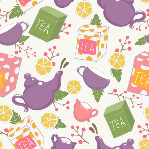 Royal tea party Royalty Free Vector Image - VectorStock