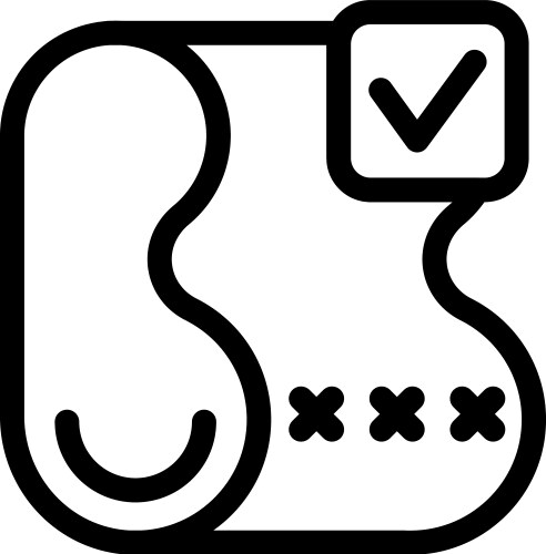 Phone verifying password with fingerprint scan vektorbild