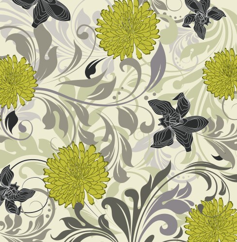 Ethnic seamless pattern with indian ornament Vector Image