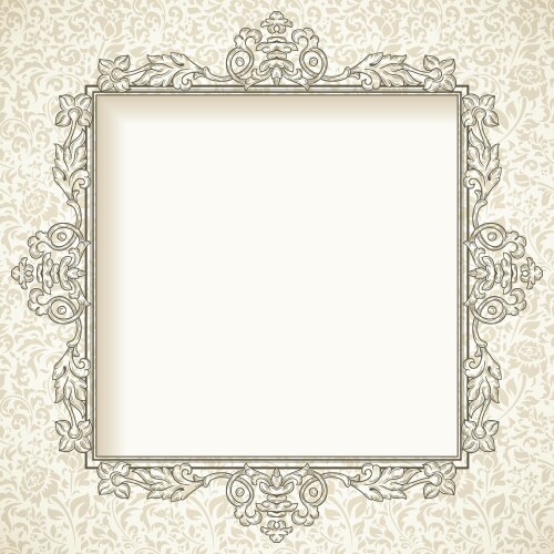 Abstract beige grunge background with yellow Vector Image