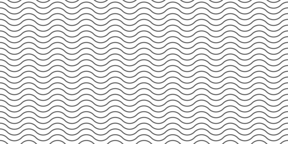 wavy lines pattern black and white zigzag vector image