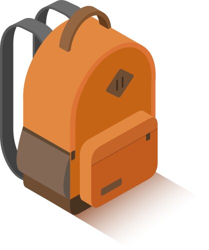 Isometric Backpack Vector Images (over 2,500)