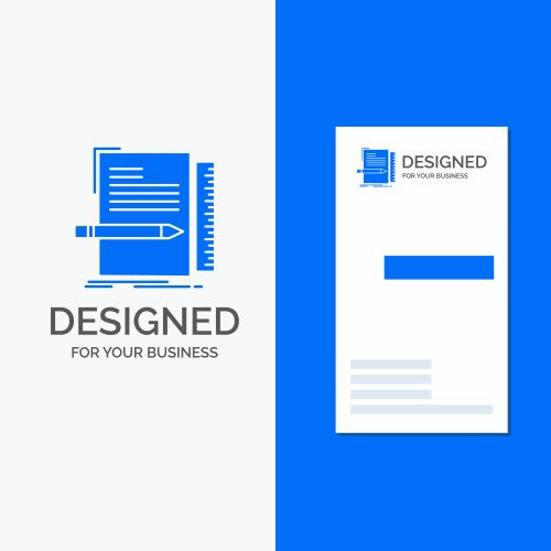 Business logo for code coding file programming vector image