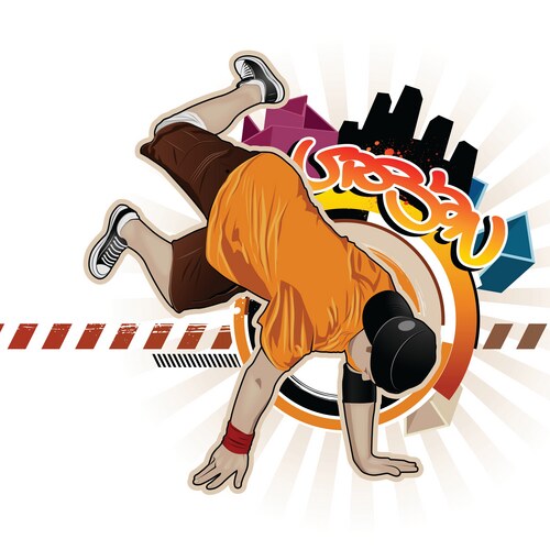Dynamic Breakdancer (61581) – Royalty-Free Vector | VectorStock