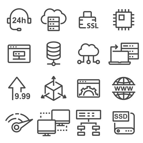 Server Symbol Vector Images (over 140,000)