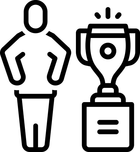 Winner Shape Vector Winner Royalty Free Vector Image - VectorStock