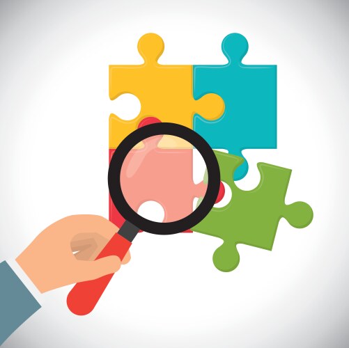 Problem Solving Concepts vector image
