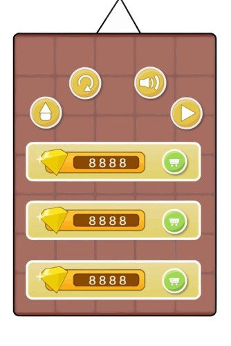 Complete set of level button game ui pop-up icon vector image