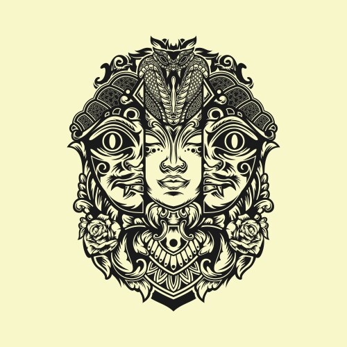 T shirt design Vector Image