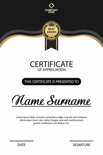 Gold circle frame Royalty Free Vector Image - VectorStock