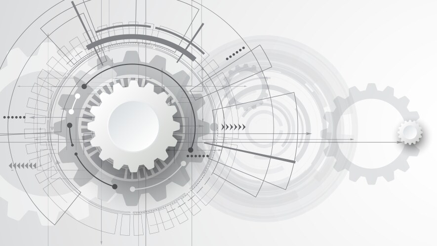 Abstract digital web site header banner background vector image