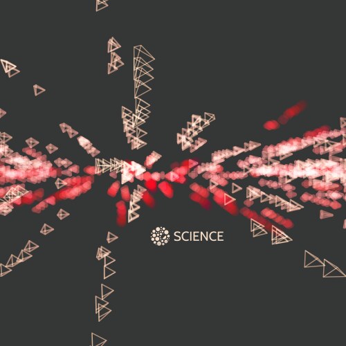 Dynamic Particle Bokeh Effect vector image