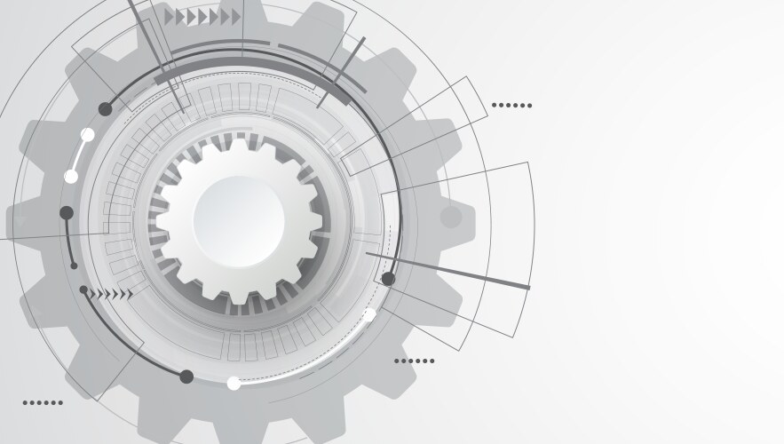 Abstract digital web site header banner background vector image